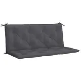 vidaXL Gartenbank-Auflage Anthrazit cm Oxford-Gewebe