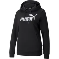 Puma Ess+ Metallic Logo Hoodie TR PUMA black/metallic silver S