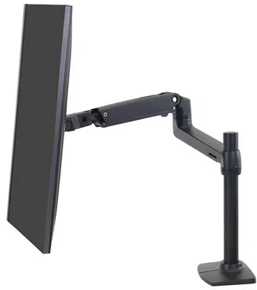 LX Desk Mount Monitor Arm Tall Pole - skrivebordsmontering