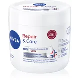 NIVEA Repair & Care Urea regenerierende Creme für den Körper für trockene und sehr trockene Haut 400 ml