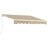 [en.casa] Markise Bitonto 350x250 cm Beige