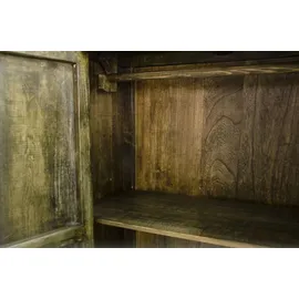 Casa Padrino Landhausstil Schrank 75 x 40 x 180 cm grün