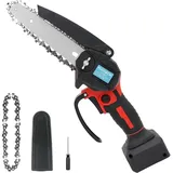 Mini Akku-Astkettensäge 6 Zoll für Einhell GE-PS 18/15 Li BL-Solo Power X-Change, 18V Elektro Akku Kettensäge, ideale Handkettensäge für Gartenarbeiten,Äste, Holzschneiden (Ohne Akku)