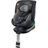 XOMAX G409 Kindersitz drehbar 360° Standfuß (Schwarz) für Kinder von ca. 15 Monate bis 12 Jahre / 9 bis 36 kg / ECE R129