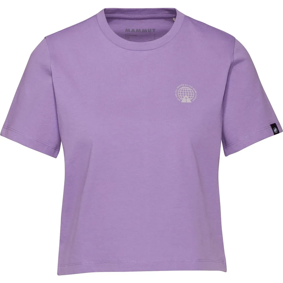 Mammut Massone T-shirt Cropped Women Emblems lavandin (6434) L