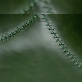 KAWOLA Stuhl QUEN Kunstleder grün