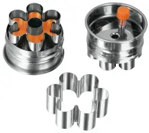 Metaltex Linzer-Keksausstecher 252373 010 , Rosette