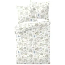 Traumschlaf Solomon Paisley Weiß 135 x 200 cm + 80 x 80 cm