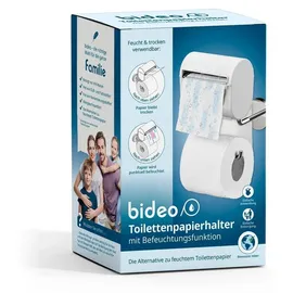 BIDEO bideo® (Toilettenpapierhalter, mit Befeuchtungsfunktion