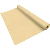 VelaHub Airlaid Tischdeckenrolle 1,2m x 24m, Hochwertige, Stoffähnlich, Einweg, Creme