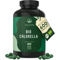 True Nature Bio Chlorella Tabletten 600 Presslinge