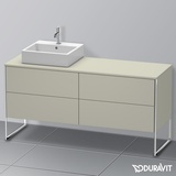 Duravit XSquare Waschtischunterschrank, 4 Auszüge, XS4924L6060