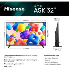 Hisense 32A5KQ 32 Zoll QLED Full HD TV