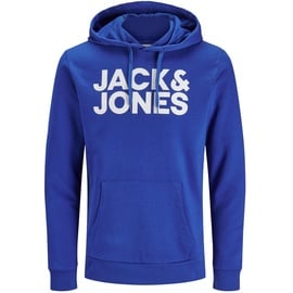 JACK & JONES Corp Logo Kapuzenpullover Black / Print Large Print / W Black L