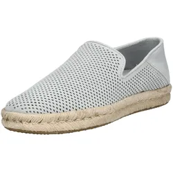 Slipper TOMS "TOMS Slipper Leder", Herren, Gr. 43,5, grau, Leder, casual, Schuhe