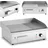 Royal Catering Elektro Grillplatte 548 x 350 mm - Ribber + Flat - 3.000 W - Royal Catering