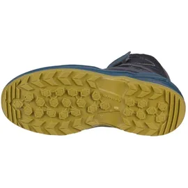 Lowa Maddox Warm GTX Mid Kinder Petrol/Senf 30
