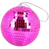 Boland - Glänzende Discokugel, Durchmesser ca. 15 cm, Disco Fever, Hängedeko, Dekoration für Party oder Silvester