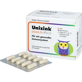 Köhler Pharma Unizink Immun Plus Kapseln 60 St.
