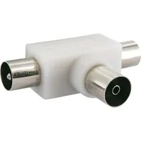 Schwaiger -ASV25 532- Aufsteckverteiler 2-Fach TV für Kabel- und
