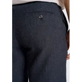 Lindbergh Shorts LINDBERGH "Leinenshorts Relaxed Fit", Herren, Gr. M, blau (navy), Obermaterial: 55% Baumwolle, 45% Leinen, relaxed fit, Hosen Shorts