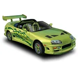 Round2 AMT - 1/25 1995 Toyota Supra - Plastikmodellbausatz, Transparent, Weiß.