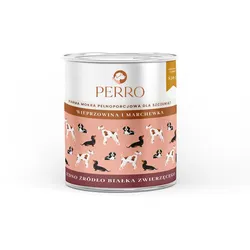 PERRO Schweinefleisch und Karotten Junior 850g Monoproteinfutter für Welpen