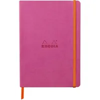 Rhodia Notizbuch A5 Softcover, 80 Blatt, liniert, Fuchsia 117379C