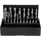 Völkel Spiralbohrer-Bit-Satz HSS 1-10 mm 19-teilig