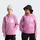 The North Face Hoodie lila XXL