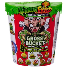 terror fried 08095 Bucket, When Fast Food Goes Bad, Gross Collectables Age 5+ with Slime, Boys Aged 4-10, Multiple Compound Play, Multicolor