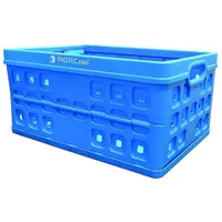 PROTEC.class Klappbox PKLABO 540 x 380 x 265 cm 4-tlg. blau