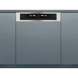 Bauknecht BKBC 3C26 X Einbau-Geschirrspüler (teilintegrierbar, 598 mm breit, Edelstahl)