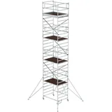 Günzburger MUNK Klappgerüst 1,35 x 1,80 m mit Ausleger, Plattformhöhe 7,80 m