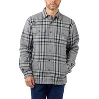 CARHARTT Sherpa LINED SHIRT JAC 105430 - Asphalt - XL