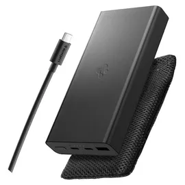 SPIGEN EA3020, 20000 mAh, 30 W, Schwarz - Schwarz