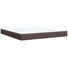vidaXL Boxspringbett 180 x 200 cm Dunkelbraun