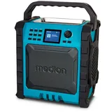 Medion® Baustellenradio (AM/FM, DAB+, MW/UKW, 30 W) grün