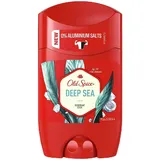 Old Spice Deep Sea Deodorant Stick 50 ml, 24/7 Frischhh bei täglicher Anwendung, langanhaltender Duft in Parfumqualität, Schutz vor Gerüchen, Ohne Aluminiumsalze, unsichtbar auf Schwarz und Weiß