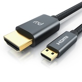 Primewire 8K HDMI 2.1 auf Micro HDMI Adapterkabel, 7680 x 4320 @ 120 Hz mit DSC - 2m