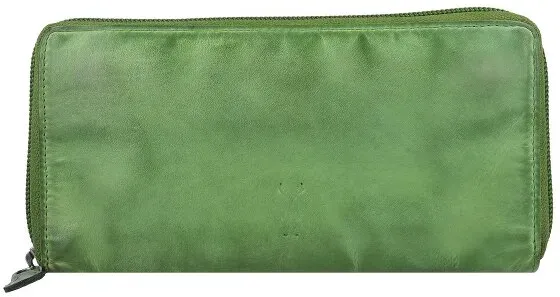 Jack Kinsky Nelson Geldbörse RFID Leder 20 cm  grün