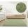 rug n' roll Wollteppich Luxus Designerteppich; moderner uni Teppich aus reiner Schurwolle, Rechteckig grün 40 cm x 60 cm