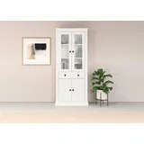 OTTO home Vitrine Liotta 77 x 31 x 181 cm Weiß