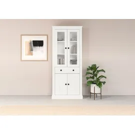 OTTO home Vitrine Liotta 77 x 31 x 181 cm Weiß