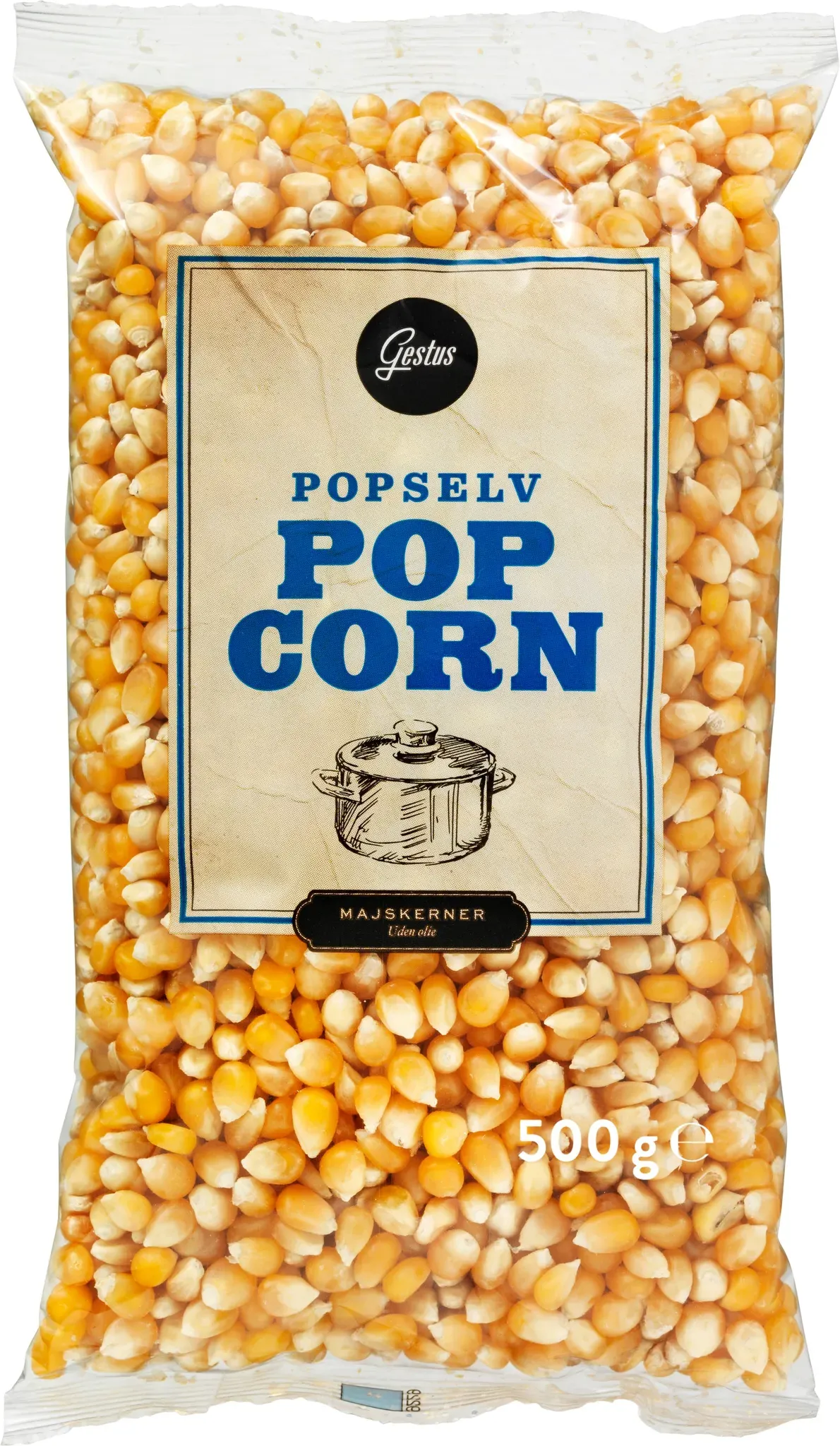 Gestus Popcornmais ohne Öl 500 g