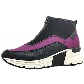 Rieker N6352 schwarz-lila 37