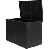 Buri - Balkon-Truhe Holzoptik Aufbewahrunsbox Kissentruhe Auflagenbox Gartentruhe
