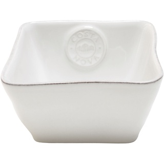 Costa Nova weiß kleine Auflaufform quadratisch 12 cm