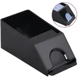 vidaXL Kartenschlitten, Multifunktional Kartengeber für 2 Decks, Blackjack Kartenschuh für Kartenspiele, Poker Dealer Schuh, Schwarz