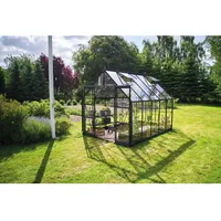 Juliana Icon 8 Alu Schwarz Blankglas 3 mm 11,20 m2